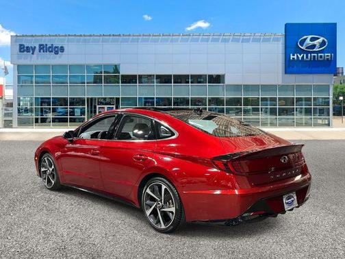 Ultimate Red 2023 Hyundai SONATA SEL Plus