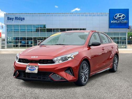 Fire Orange 2023 Kia Forte GT-Line