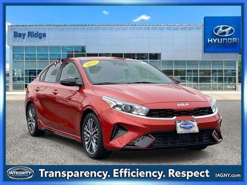 Fire Orange 2023 Kia Forte GT-Line
