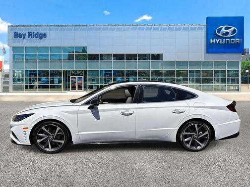 Serenity White 2023 Hyundai SONATA SEL Plus
