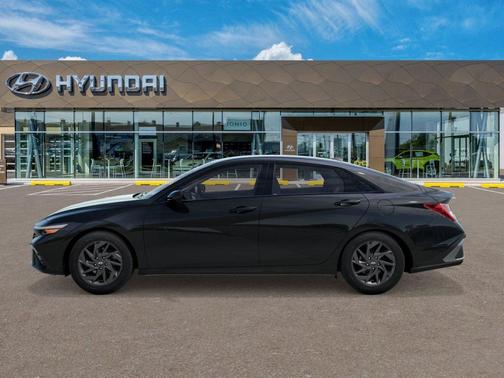 Abyss Black 2026 Hyundai ELANTRA HEV Blue
