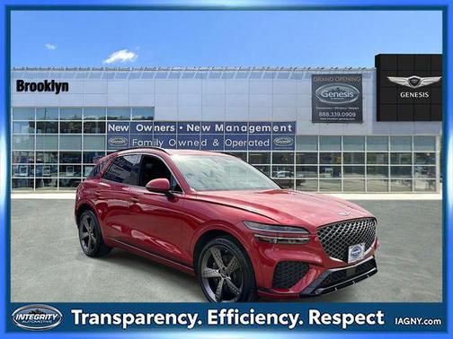 Mauna Red 2025 Genesis GV70 3.5T AWD Sport