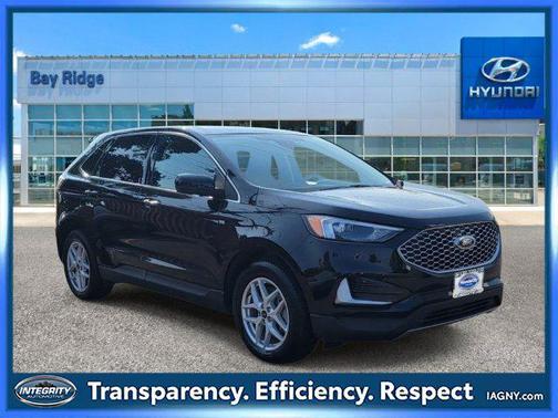 Agate Black Metallic 2024 Ford Edge SEL