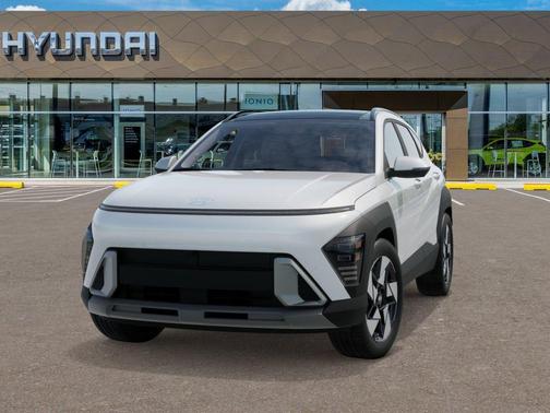 Atlas White 2027 Hyundai KONA Limited