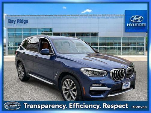 Phytonic Blue Metallic 2018 BMW X3 xDrive30i