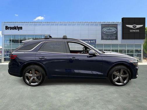 Capri Blue 2025 Genesis GV70 3.5T AWD Sport