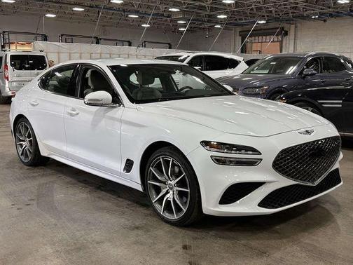 Alta White 2023 Genesis G70 2.0T AWD