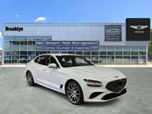 Alta White 2023 Genesis G70 2.0T AWD