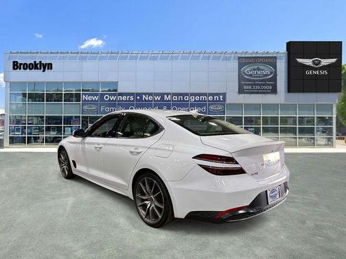 Alta White 2023 Genesis G70 2.0T AWD