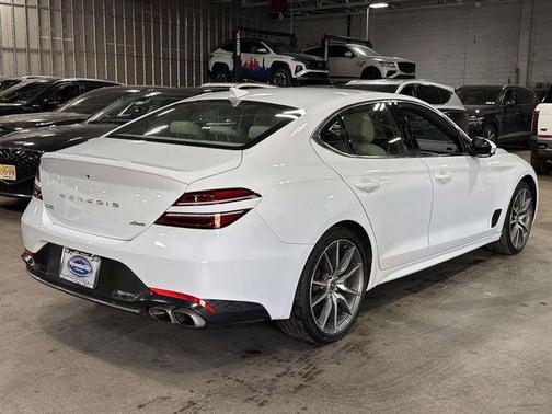 Alta White 2023 Genesis G70 2.0T AWD