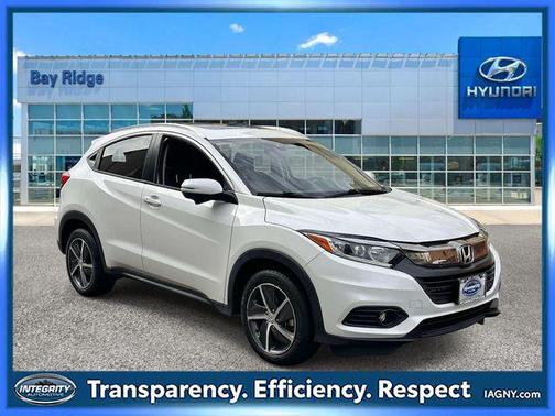 Platinum White Pearl 2021 Honda HR-V EX-L