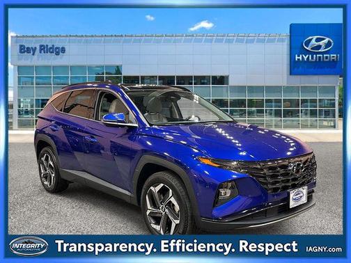 Intense Blue 2024 Hyundai TUCSON Limited