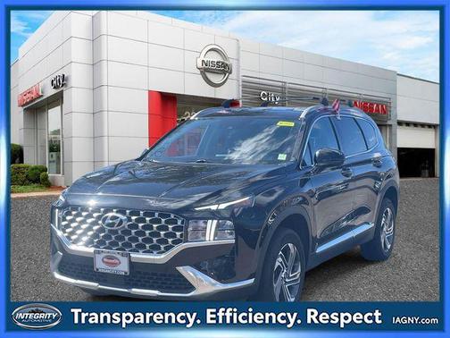 Twilight Black 2022 Hyundai SANTA FE SEL 2.4