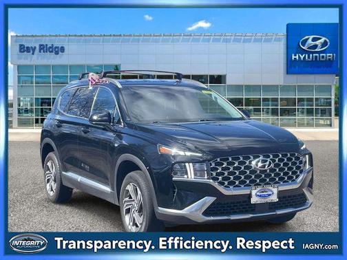 Twilight Black 2022 Hyundai SANTA FE SEL 2.4