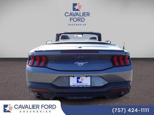 CARBONIZED GRAY METALLIC 2024 Ford Mustang ECOBOOST PREMIUM