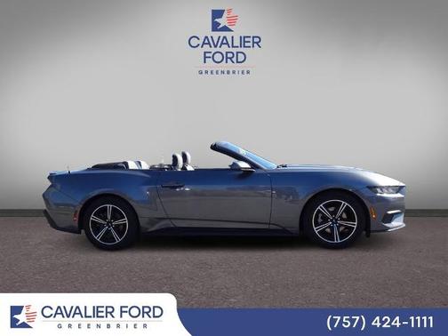 CARBONIZED GRAY METALLIC 2024 Ford Mustang ECOBOOST PREMIUM