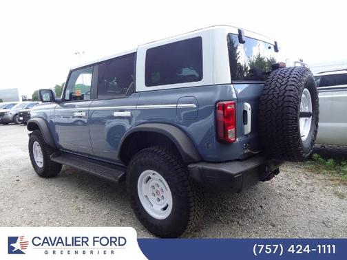 AZURE GRAY MET TRI-COAT 2025 Ford Bronco HERITAGE EDITION