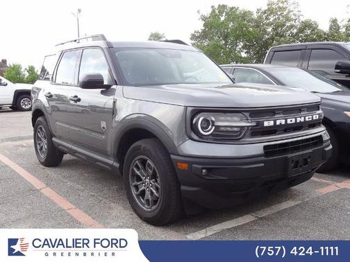 CARBONIZED GRAY METALLIC 2024 Ford Bronco Sport BIG BEND
