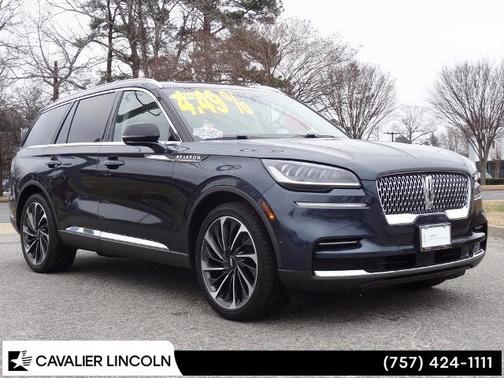 FLIGHT BLUE MET CC 2024 Lincoln Aviator RESERVE SUV