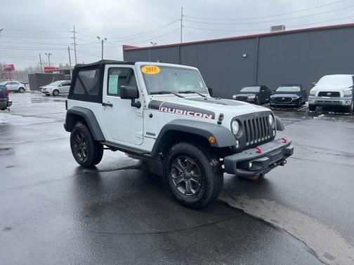 Bright White Clearcoat 2018 Jeep Wrangler JK Rubicon