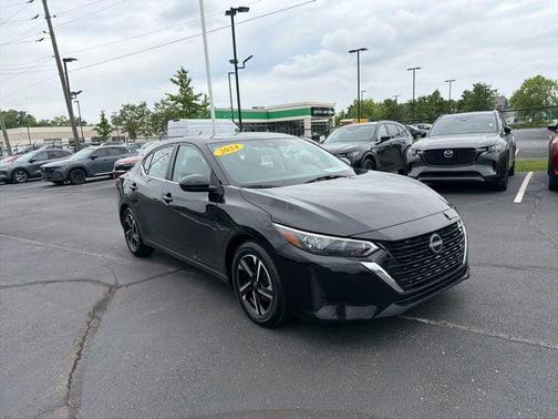 Super Black 2024 Nissan Sentra SV