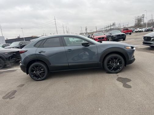 Gray Metallic 2026 Mazda CX-30 2.5 S Carbon Edition