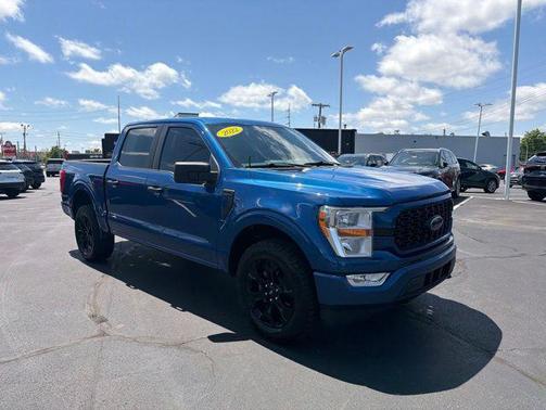 Atlas Blue Metallic 2022 Ford F-150 XL