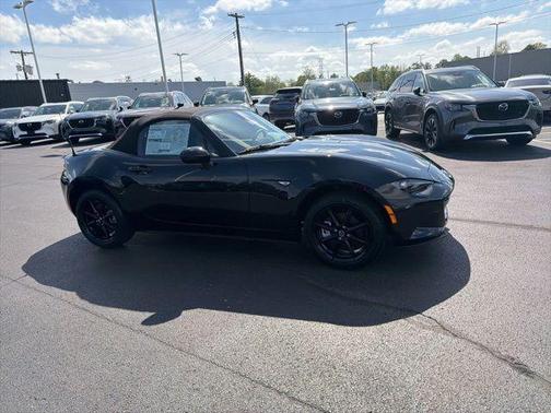Jet Black Mica 2026 Mazda MX-5 Miata Sport
