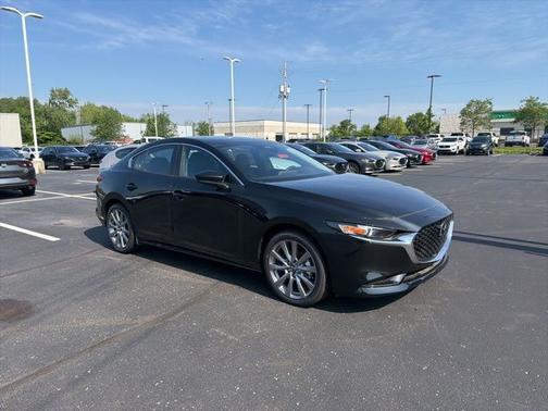 Jet Black 2026 Mazda Mazda3 2.5 S Preferred