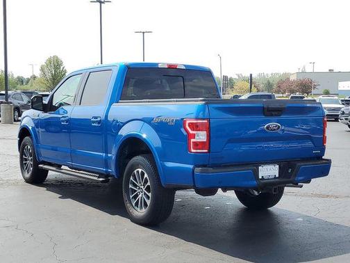 Blue 2020 Ford F-150 XLT