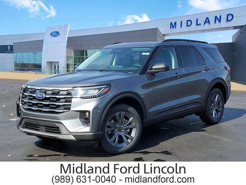 Carbonized Gray Metallic 2026 Ford Explorer Active
