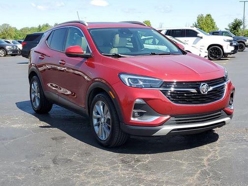 Chili Red Metallic 2020 Buick Encore GX Essence