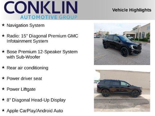 Ebony Twilight Metallic 2026 GMC Acadia Elevation