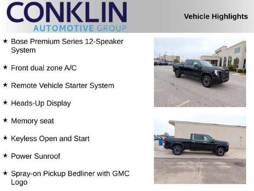 Onyx Black 2026 GMC Sierra 2500 Denali Ultimate