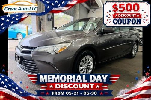 Gray 2015 Toyota Camry LE