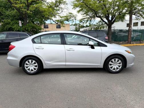 Gray 2012 Honda Civic LX