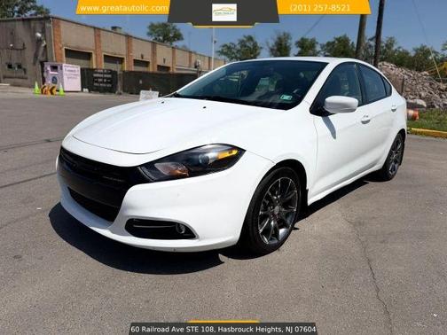White 2013 Dodge Dart SXT