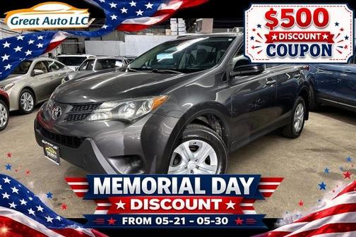 Gray 2013 Toyota RAV4 LE