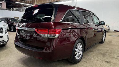 Purple 2014 Honda Odyssey EX-L