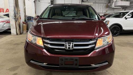 Purple 2014 Honda Odyssey EX-L