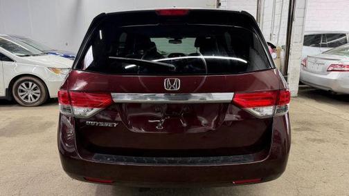 Purple 2014 Honda Odyssey EX-L