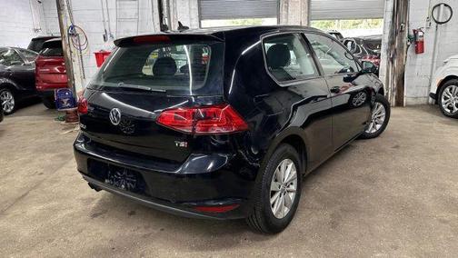 Black 2015 Volkswagen Golf TSI S 2-Door