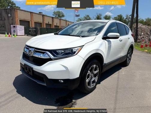 White 2017 Honda CR-V EX