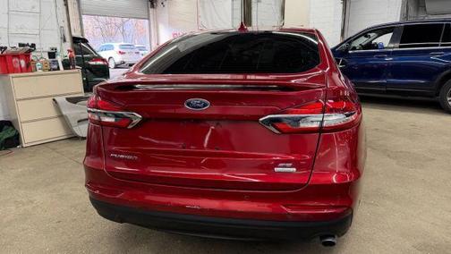 Red 2020 Ford Fusion SE