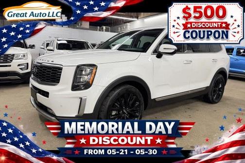 White 2020 Kia Telluride SX