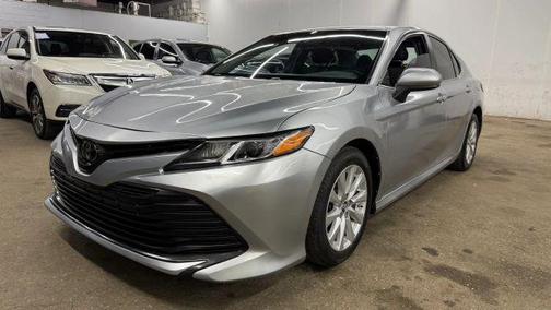Silver 2018 Toyota Camry LE