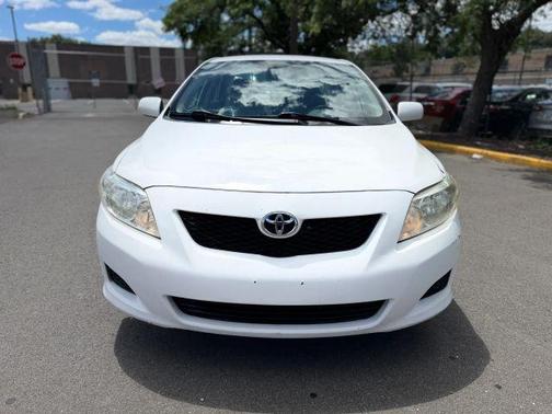 White 2010 Toyota Corolla S