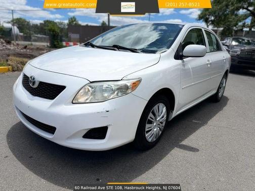 White 2010 Toyota Corolla S