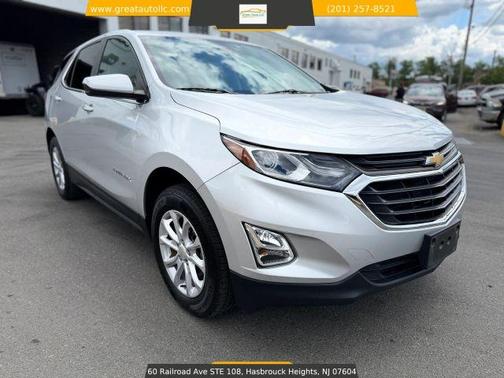 Silver 2021 Chevrolet Equinox 1LT