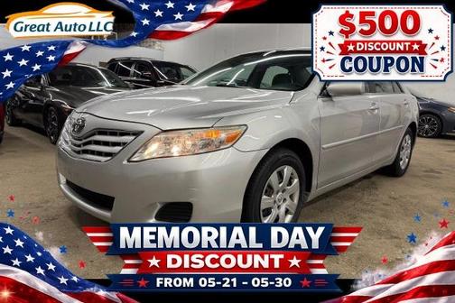 Silver 2010 Toyota Camry LE